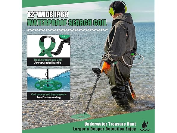 PalliPartners B08TBT8RV6 Metal Detector (Open Box)