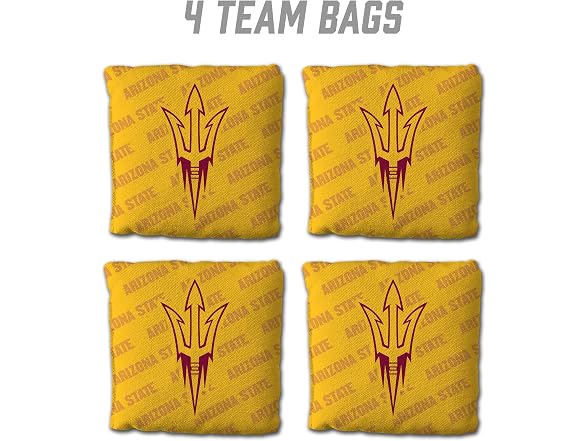 YouTheFan NCAA Cornhole Bags (4-Pack)