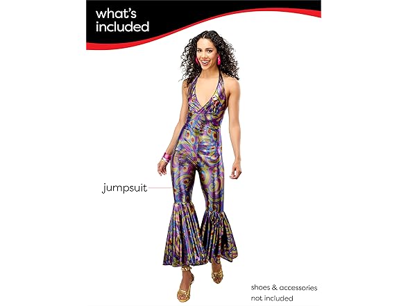 Rubies Women's Disco Dancer Costume