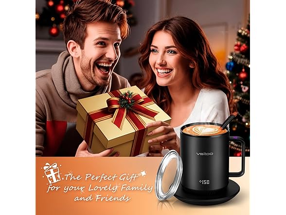 12oz Self Heating Coffee Mug