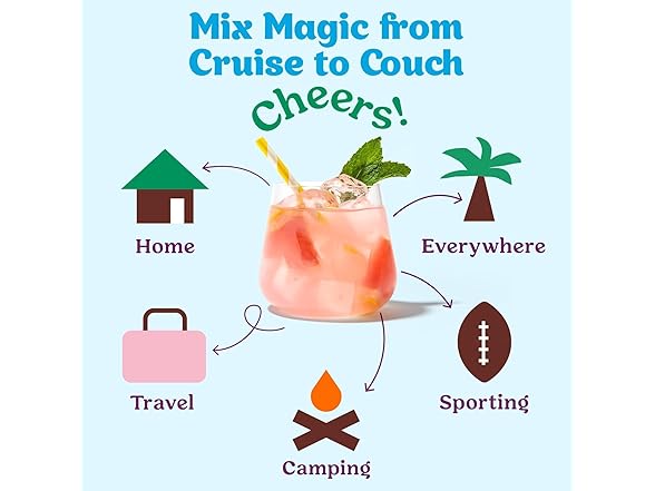 Craftmix Cocktail Mixer Variety, 24pk