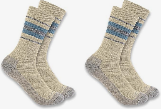 Carhartt Women (L) Heavyweight Sock Oat Milk - Gallery 4