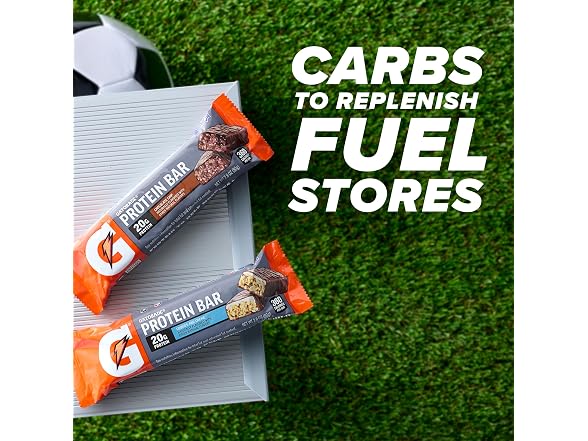 Gatorade Whey Protein Bars Chocolate Chip 12pk