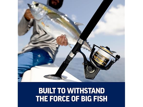 PENN 6'6" Battle IV Fishing Rod and Reel Combo