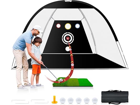 Golf Net - 10x7ft Golf Practice Net