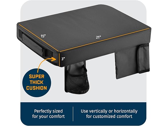 Alpcour 2PK Heated Stadium Seat Cushion