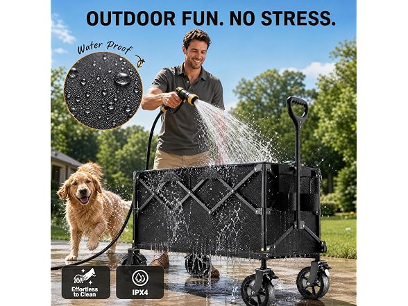 Everyfun Electric Utility Wagon 330 Lbs
