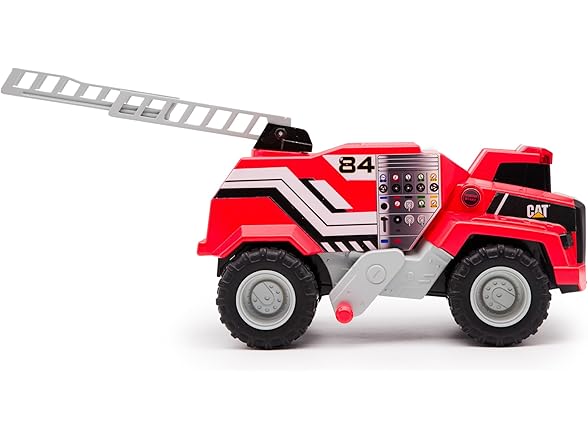 CAT Construction Toys, 11.5" Power Haulers Fire Truck