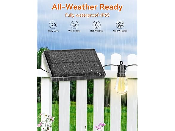 Brightever Solar Powered String Lights