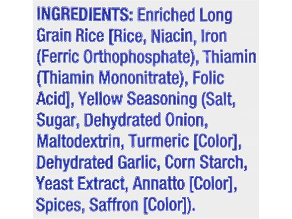 Mahatma Yellow Seasonings & Long Grain Rice
