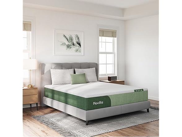 Novilla Cooling Memory Foam Full Mattress