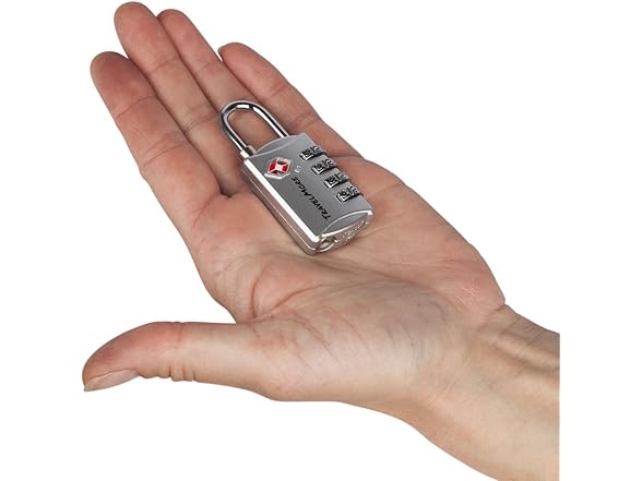 5 Pack TSA Luggage Locks with 4 Digit Combination
