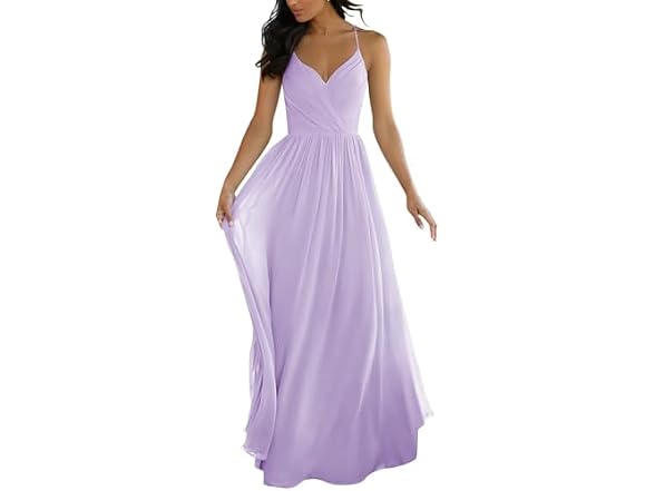 Vkbridal Women (4) Chiffon Bridesmaid Long Wedding