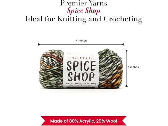 Premier Yarns Spice Shop, Super Bulky Yarn
