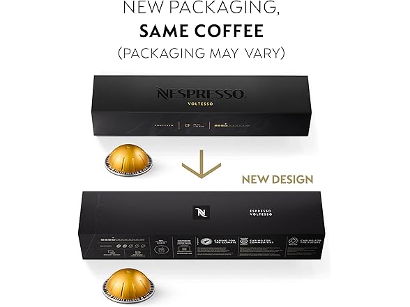 Nespresso VertuoLine Espresso Voltesso 90 Count