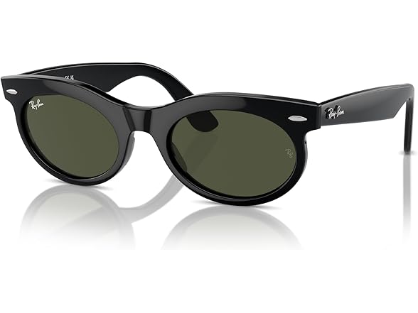 Ray-Ban RB2242F Wayfarer Oval Low Bridge Fit Sunglasses