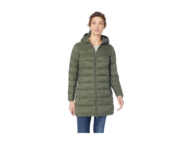 Amazon Essentials Womens Packable Hooded Coat - Gallery 10