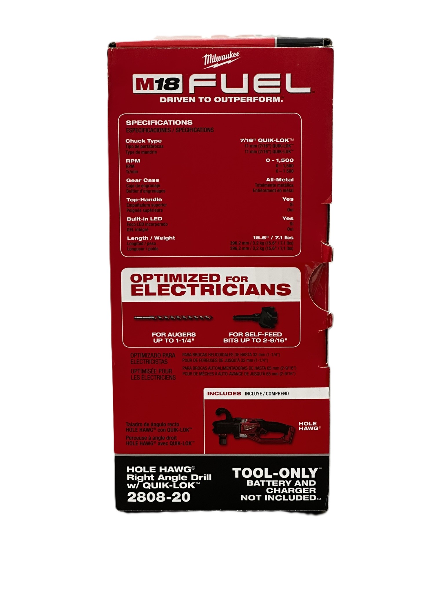 Milwaukee 2808-20 M18 Brushless Right Angle Drill - Gallery 5