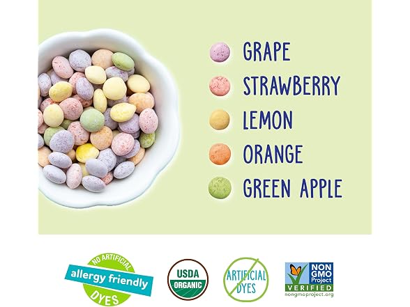 YumEarth Organic Sour Giggles Chewy Candy