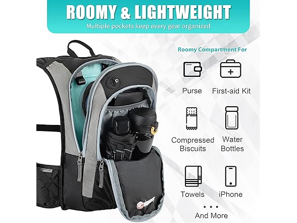 Hydration Pack Hiking Water Backpack