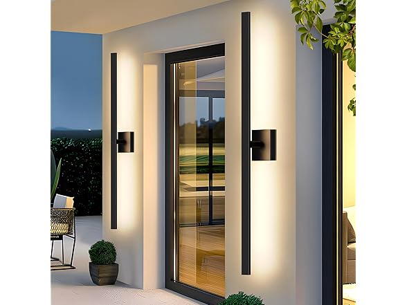 BesLowe Long Outdoor Wall Lights