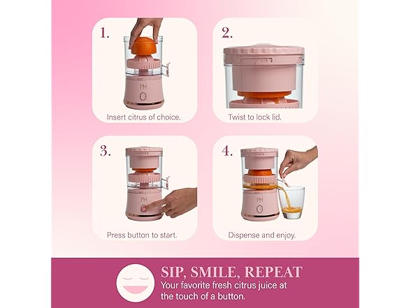 Paris Hilton Paris Hilton Electric Citrus Juicer, Min