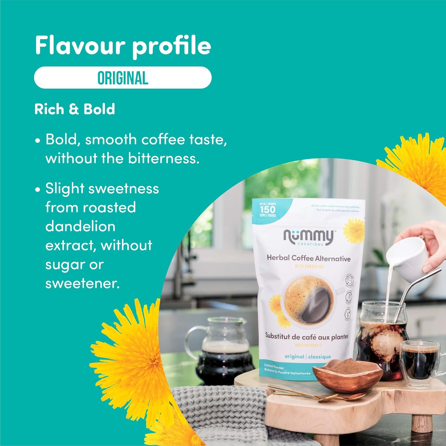 (3pk) Decaf Herbal Coffee Nummy Creations- Your Choice - Gallery 21