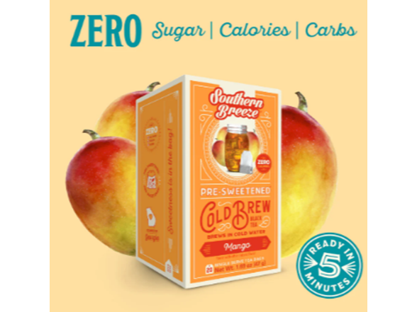 (6pk) Southern Breeze Mango Iced Tea Bags (20 bags per box)