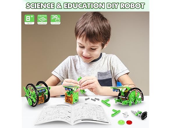 STEM 13-in-1 Education Solar Power Robots Toys