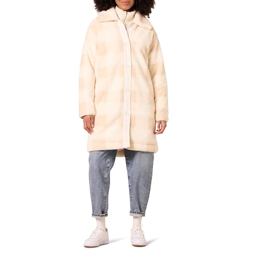 AE Womens Oversized Teddy Sherpa Coat - Gallery 6