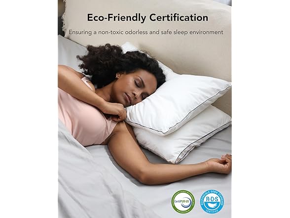 SKG Feather Neck Bed Pillows