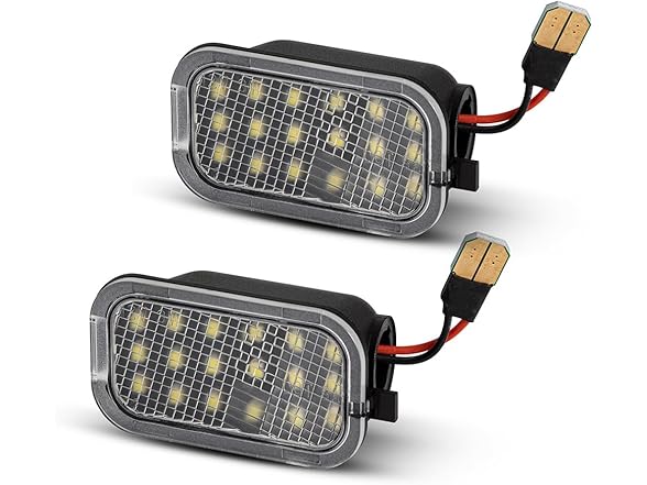 2pc LED Under Mirror Light Chevy GMC