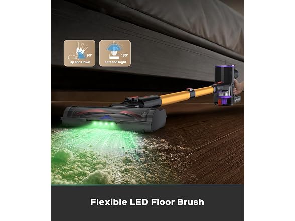 UKDMROX Cordless Vacuum Cleaner 550W