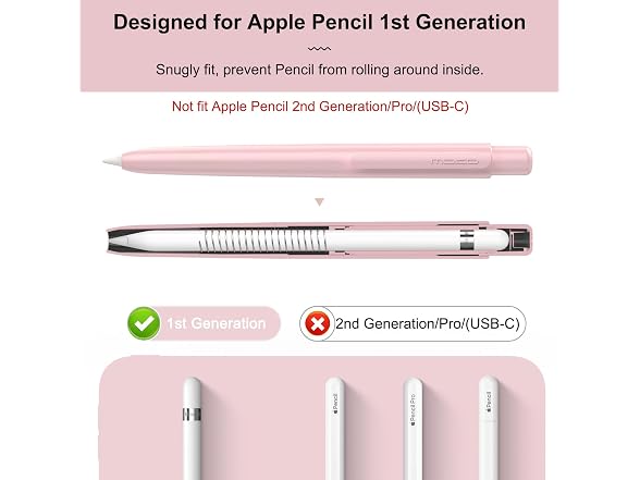 MoKo Retractable Holder Case for Apple Pencil