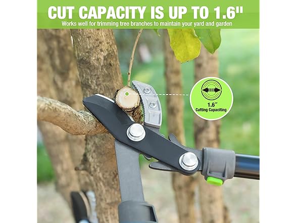 WORKPRO 28" Anvil Lopper Black