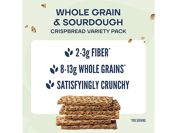 Wasa Crispbread Variety Pack (Pack of 4)