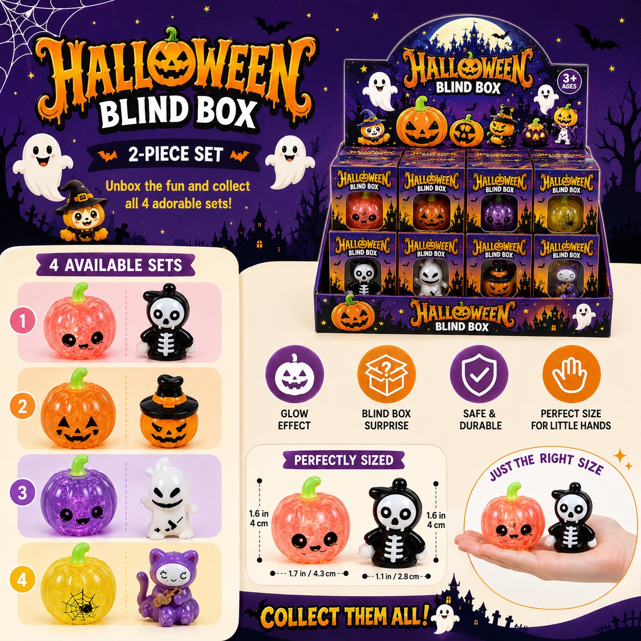 Halloween Mystery Squishy 2-Piece Set - Gallery 10