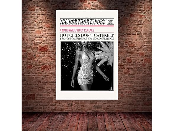 SKINGE Funky Canvas Trendy Wall Art