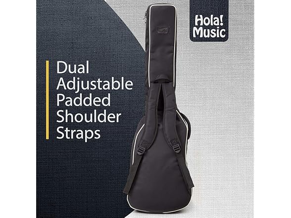Hola! Music Bass Guitar Deluxe Series Gig Bag