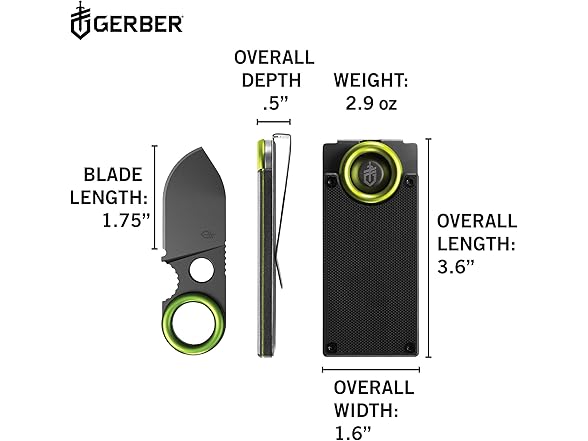 Gerber Gear GDC Fixed Blade Multitool