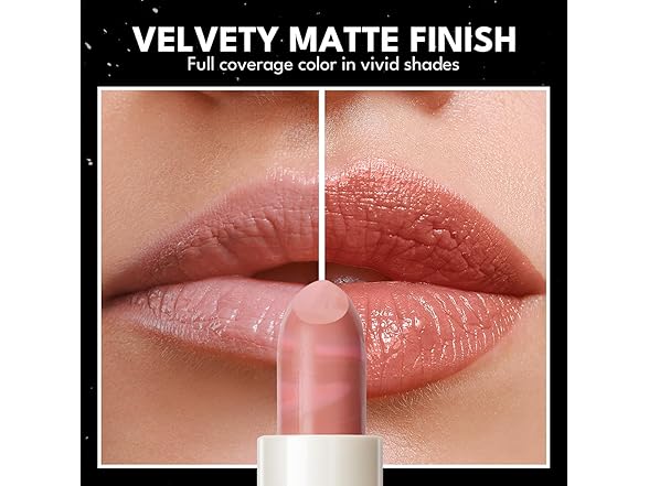 2 Count Marbled Matte Lip Stick Makeup: Your Choice