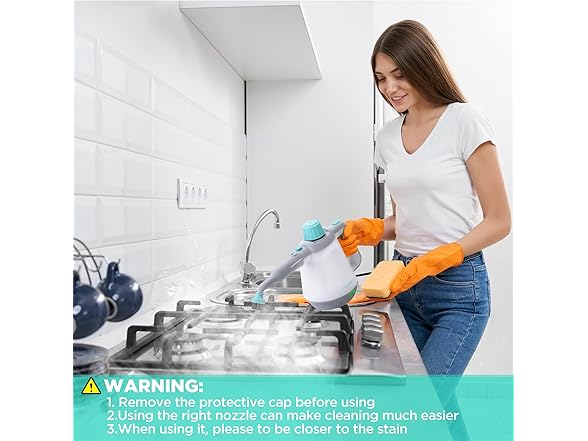 HAUSHOF Handheld Steam Cleaner