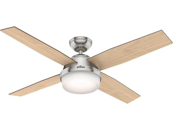 Hunter Fan 52 inch Contemporary Indoor Brushed Nickel