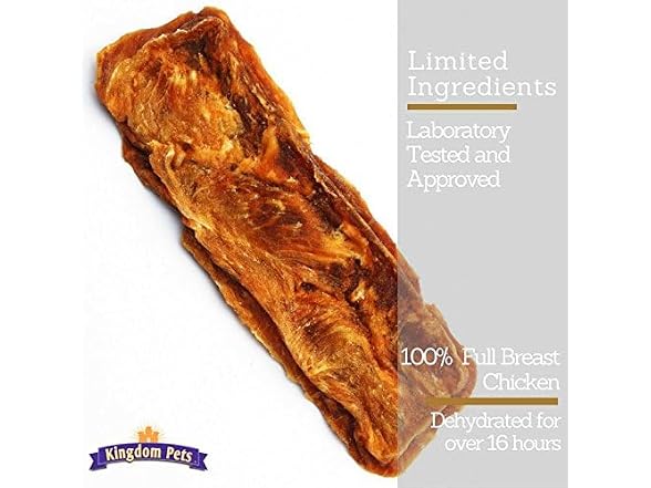 Kingdom Pets Chicken Jerky Dog Treats 3lb.