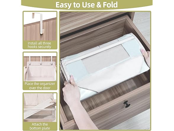 STORAGEIDEAS Over Door Organizer 2pk