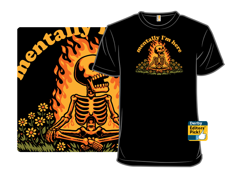 Mentally Here Skeleton - Gallery 8