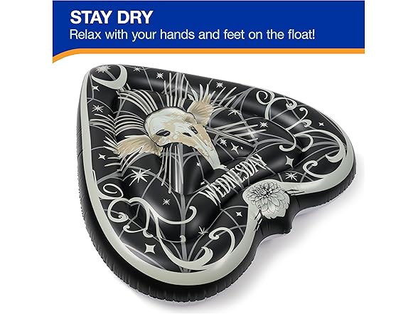Swimways Wednesday Oversized Pool Float