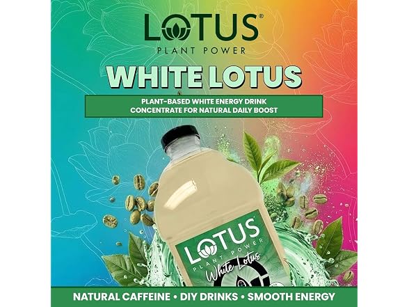 Lotus Plant Power 64oz Energy Drink