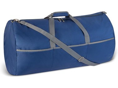$11.99, Was $22.99, 47% Off! Amazon Essentials XL Nylon Duffel Bag, Blue dealfomo
