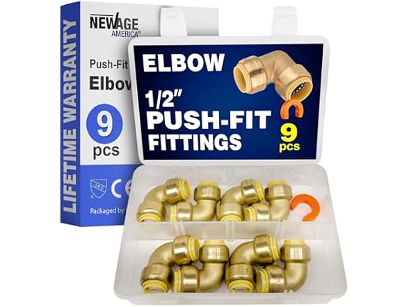 New Age America 9pc 1/2" Pushfit